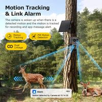 LS VISION 60X Zoom Trail Cameras Solar Dual Screen View Live 4G SIM/WIFI Camera Outdoor with Motion Activated Color Night Vision