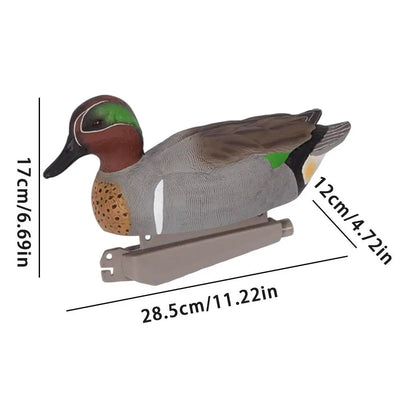 Floating Decoy Duck Lifelike Simulation Duck Garden Pool Yard Lake Decoration Hunting Decoy Plastic Duck Ornament