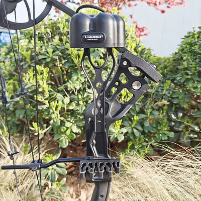 Archery Arrow Quiver Reinforced Nylon Quick Release Arrow Case Can Hold 4pcs Arrows for Outdoor Compound Bow Hunting Shooting