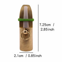 Deer Call Whistle Metal Loud Sound Multifunctional Animal Hunting Calls Compact for Hunting, Backpacking, Outdoor Emergencies