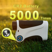 PEAKPULSE Golf Range Finder with Slope Compensation Switch 650 Yards Laser Rangefinder for Beginner & Skilled Gift with Battery