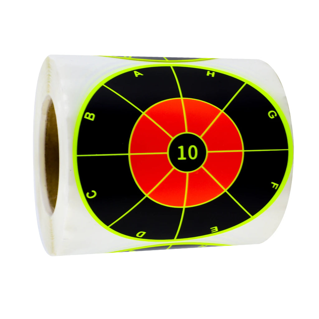 200Pcs 3inch Round Letter Markers Shooting Practice Splatter Stickers ...