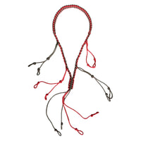 GUGULUZA Hunting Duck Call Lanyard Cord Decoy Whistle Rope Hunting Decoy Ropes Adjustable Hunter Game 12-ring Braided Lanyard