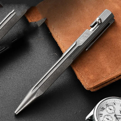 130*12mm EDC titanium alloy Tactical self-defense Pen G2 coil mutifunction gun type pocket signature camping in car woman gift