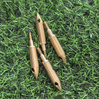 12Pcs Gold Whistle Broadhead 100gn-130grain Archery Arrowheads Point Screw Thread Hunting Arrow Tips Accessories