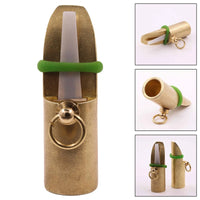 Deer Call Whistle Metal Loud Sound Multifunctional Animal Hunting Calls Compact for Hunting, Backpacking, Outdoor Emergencies