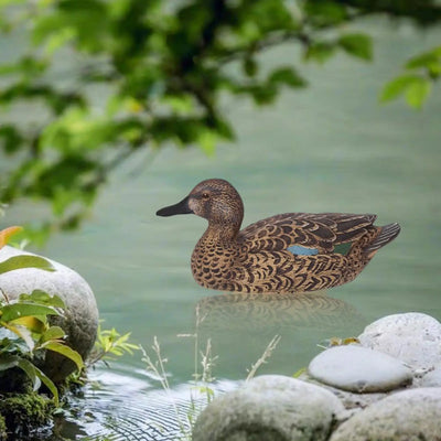 Floating Decoy Duck Lifelike Simulation Duck Garden Pool Yard Lake Decoration Hunting Decoy Plastic Duck Ornament