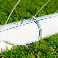 Heavy-Duty U-Shaped Wind Stakes, Galvanized Steel Ground Anchors, Trampoline Stakes, Heavy-Duty Trampoline Anchor Kits