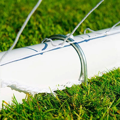 Heavy-Duty U-Shaped Wind Stakes, Galvanized Steel Ground Anchors, Trampoline Stakes, Heavy-Duty Trampoline Anchor Kits