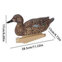 Floating Decoy Duck Lifelike Simulation Duck Garden Pool Yard Lake Decoration Hunting Decoy Plastic Duck Ornament