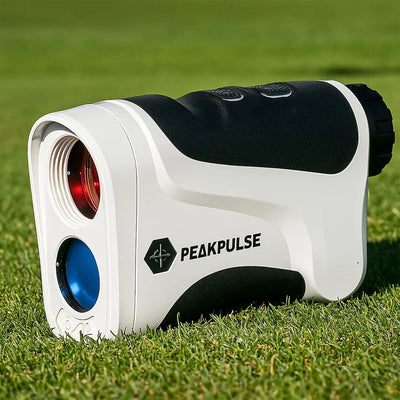 PEAKPULSE Golf Range Finder with Slope Compensation Switch 650 Yards Laser Rangefinder for Beginner & Skilled Gift with Battery