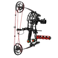 Outdoor Shooting Sports Archery Steel Ball Dual-Purpose Triangle Compound Bow