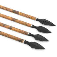 6x Hunting Arrowheads Steel Broadheads Bow Archery Shooting Target Arrow Points Screw In Point Bow Hunting 8/32 Standard Thread