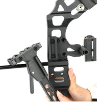 Archery Arrow Quiver Reinforced Nylon Quick Release Arrow Case Can Hold 4pcs Arrows for Outdoor Compound Bow Hunting Shooting