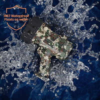 Rechargeable Spotlight Flashlight, 1000000 Lumen Waterproof Hunting Light with Red Lens & Adjustable Bracket