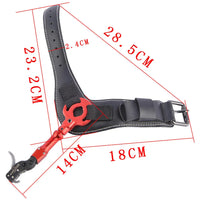 Archery Wristband Release Aid Compound Bow Shooting Thumb Trigger Caliper Release Adjustable Sensitivity for Outdoor Hunting