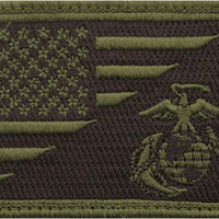 Rothco US Flag / USMC Eagle, Globe and Anchor Morale Patch